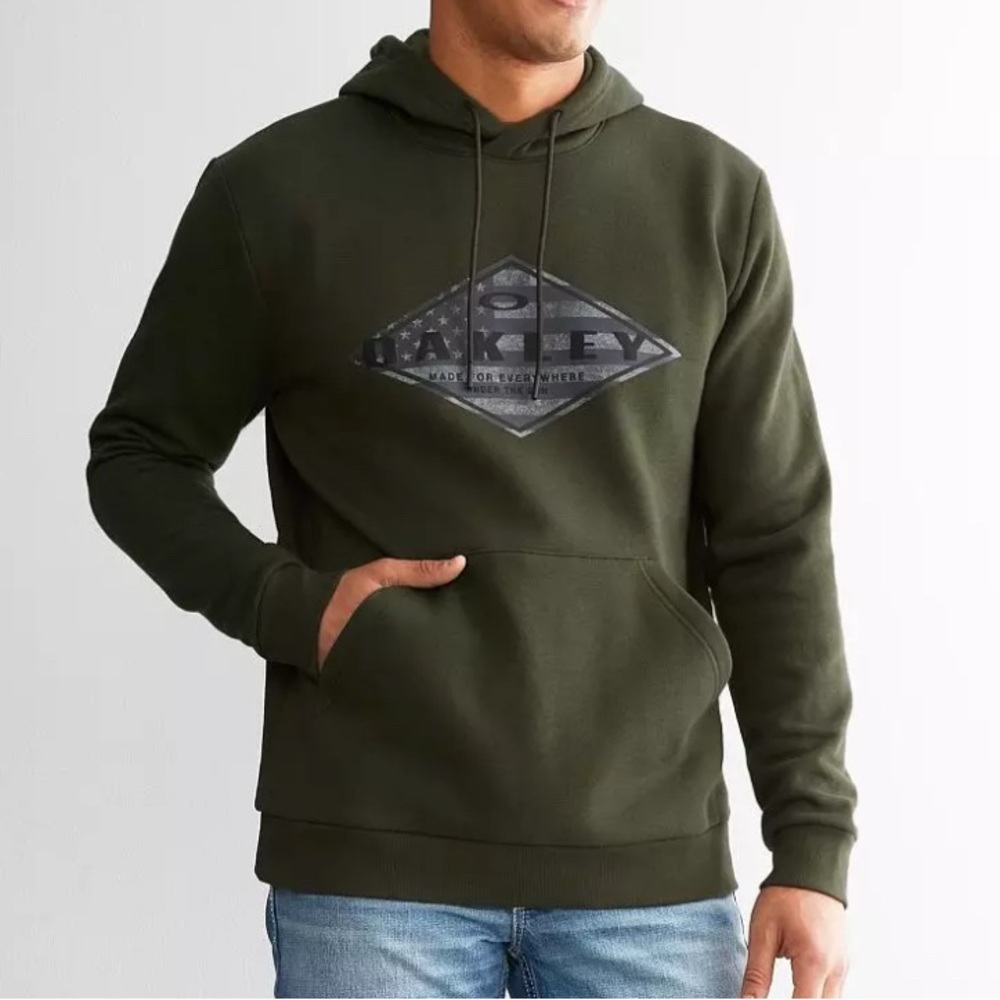 Oakley‎ Diamond Space Hooded Sweatshirt  Hoodie ❤️ sz S